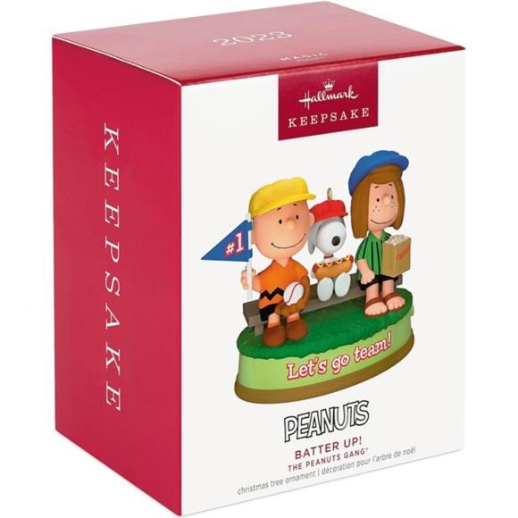 Christmas The Peanuts Gang, Batter Up! Musical Ornament, Gifts for Peanuts Fans - Picture 3 of 6